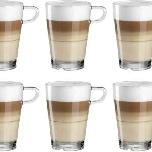 Leonardo Latte Macchiato Glazen Senso - Stapelbaar - 350 ml - 6 stuks