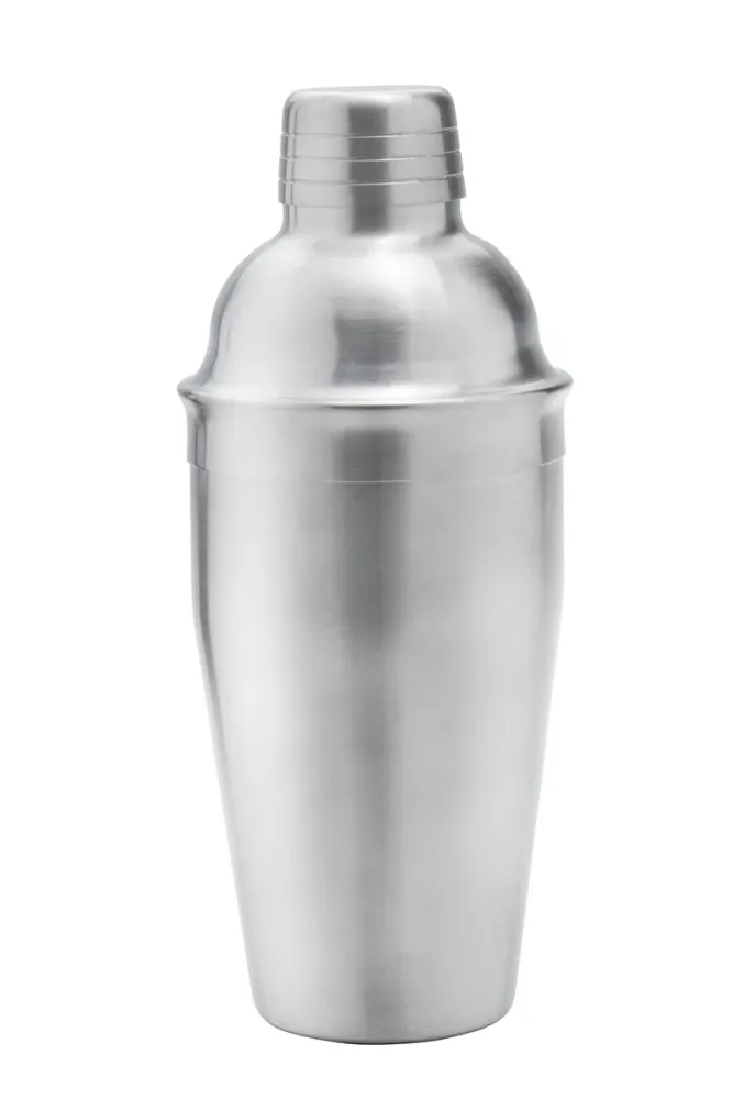 Leopold Vienna Cocktailshaker 0,5l Zilverkleurig Mat Roestvrij staal 304