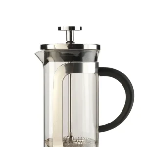 Leopold Vienna Koffie- en theemaker Shiny 0,35l (french press) Zilverkleurig Glanzend borosilicaatglas