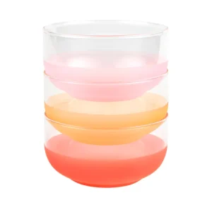 Leopold Vienna - Set glazen schaaltjes Franca - set van 3