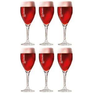 Liefmans Bierglazen op Voet - 250 ml - 6 stuks