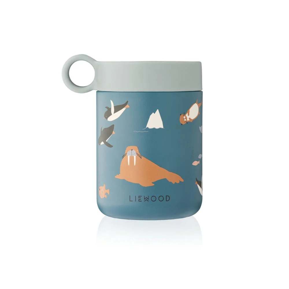 Liewood kinder lunchthermos Kiani Arctic Sea Ocean view 250ml