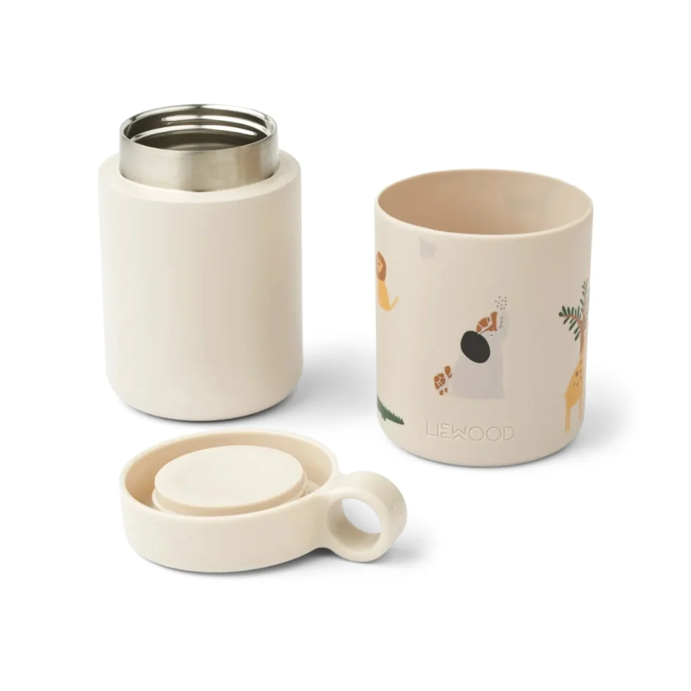 Liewood Kinder thermosfles Alles bij elkaar Sandy 250 ml