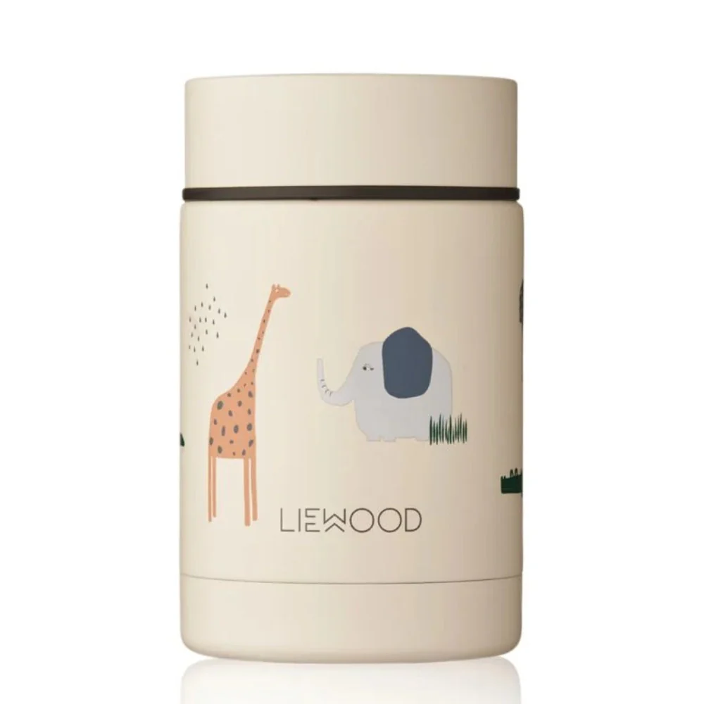 Liewood thermoskan voor kinderen Safari Sandy mix