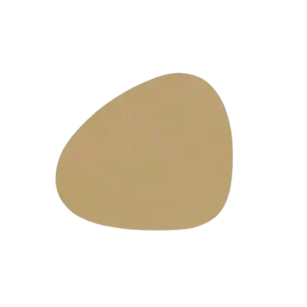 LIND DNA Glass Mat Curve 11x13cm Nupo Khaki