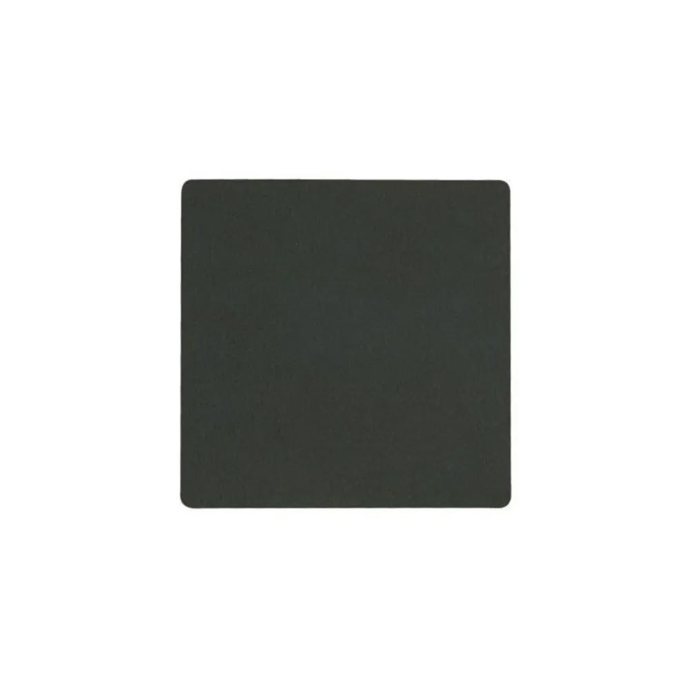LIND DNA Glass Mat Square 10x10cm Nupo Dark Green