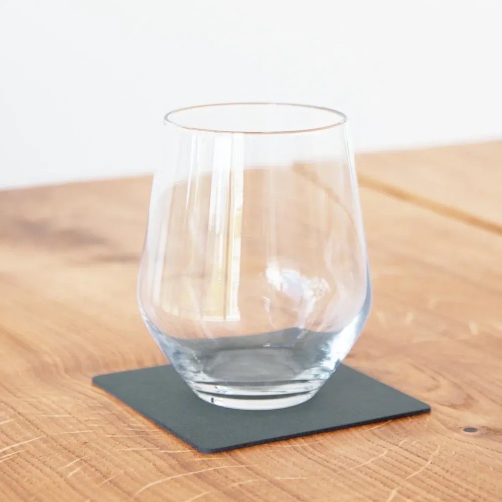 LIND DNA Glass Mat Square 10x10cm Nupo Dark Green