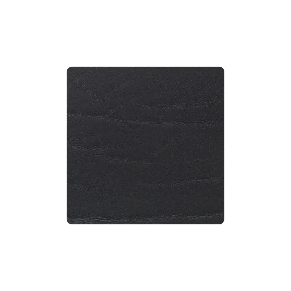 LIND DNA Glass Mat Square 10x10cm Buffalo Black