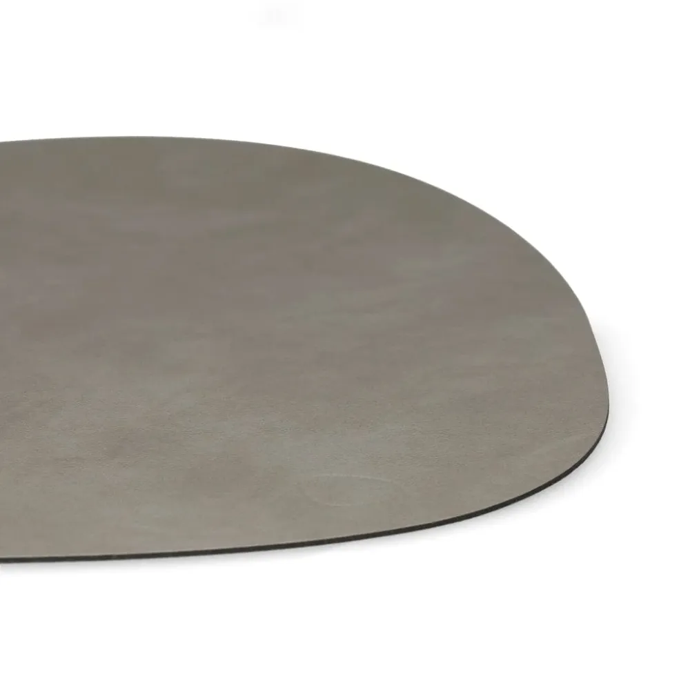Lind DNA - Placemat Curve L Nupo Lichtgrijs