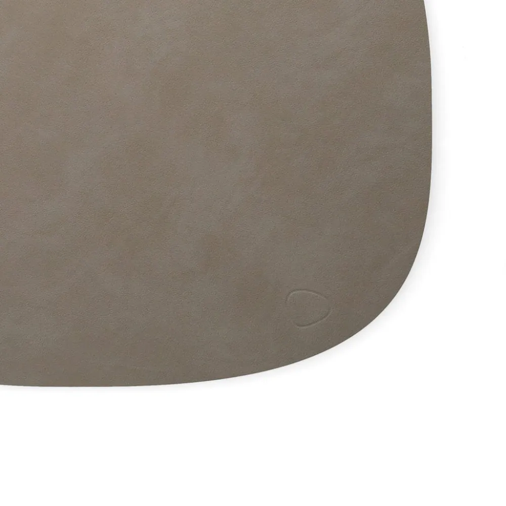 Lind DNA - Placemat Curve L Nupo Lichtgrijs