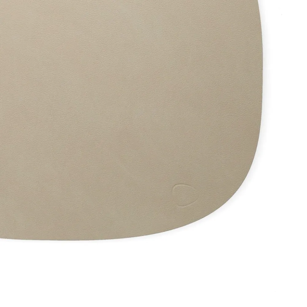 Lind DNA - Placemat Curve L Nupo Oester Wit