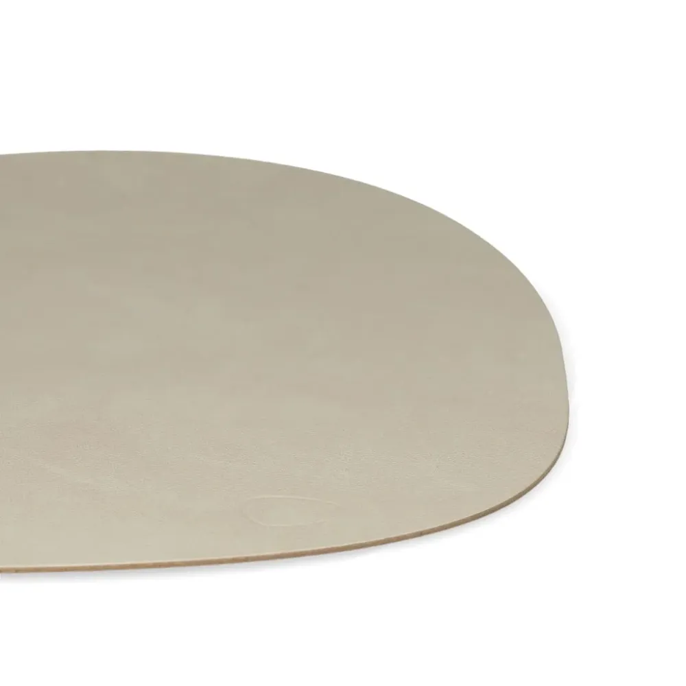Lind DNA - Placemat Curve L Nupo Oester Wit