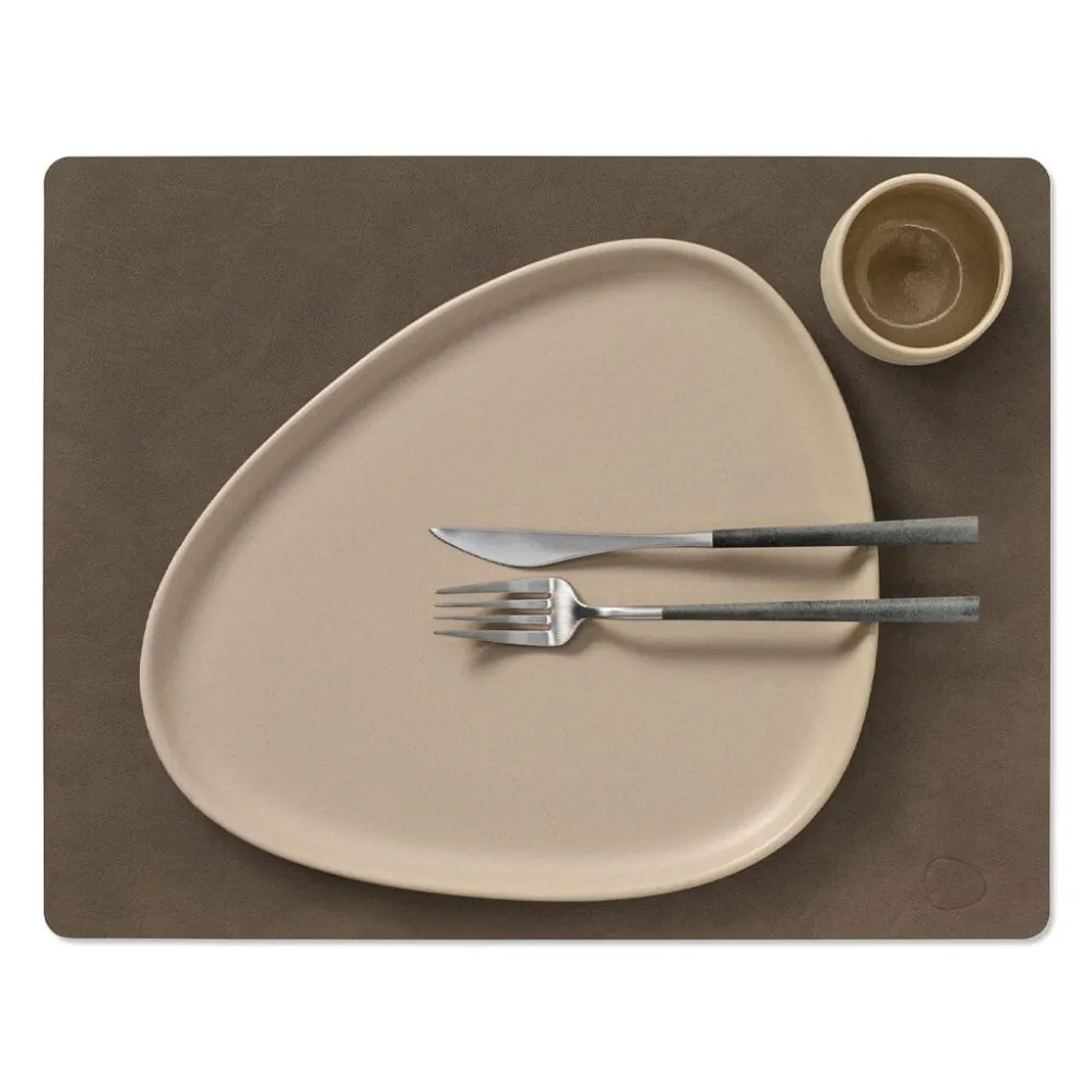 Lind DNA - Placemat Vierkant L Nupo Kaviaar