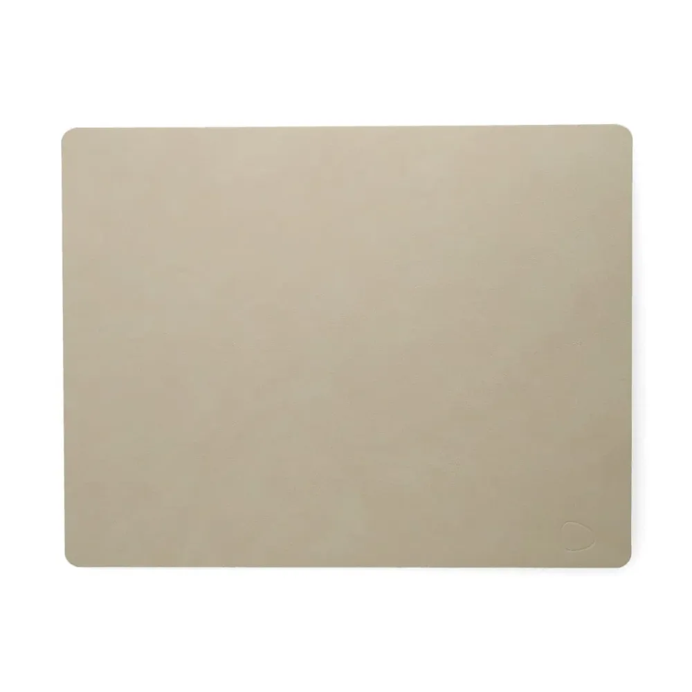 Lind DNA - Placemat Vierkant L Nupo Oester Wit