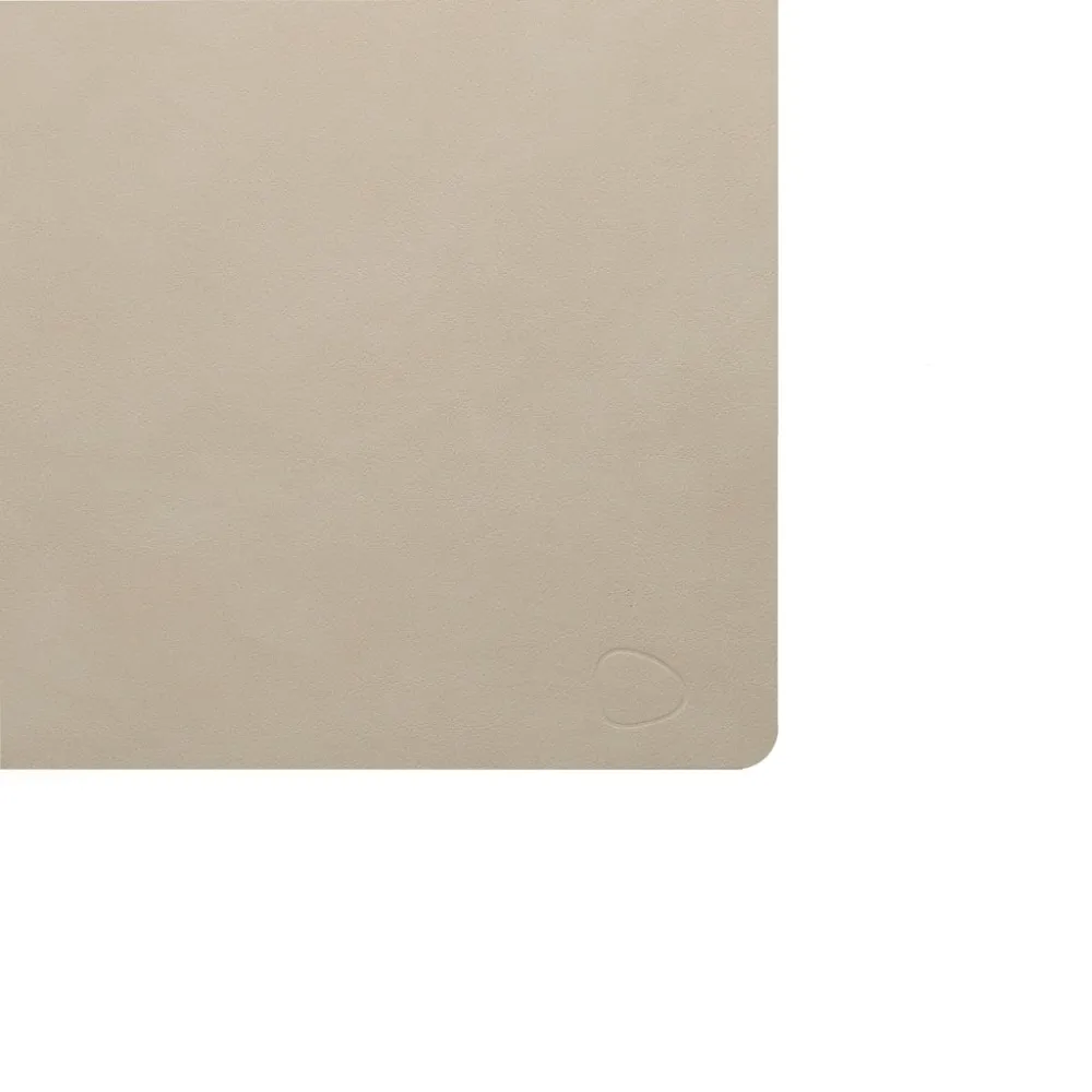 Lind DNA - Placemat Vierkant L Nupo Oester Wit