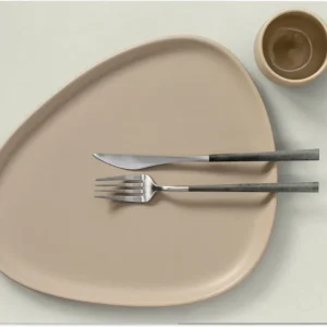 LIND DNA Placemats Nupo - Leer - Linen - 45 x 35 cm - 2 Stuks