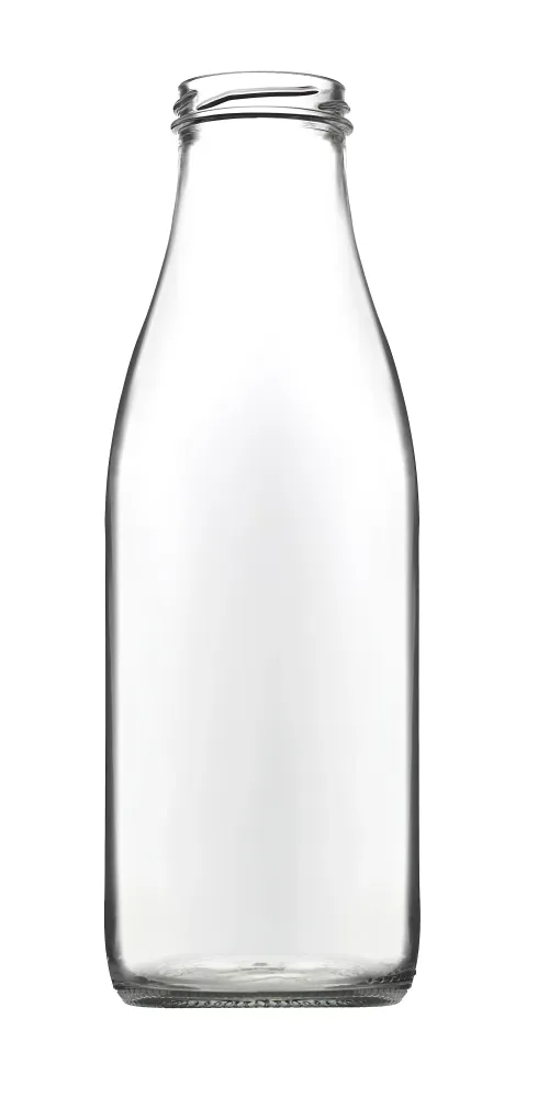 1 Liter Schroefdop Melkflessen