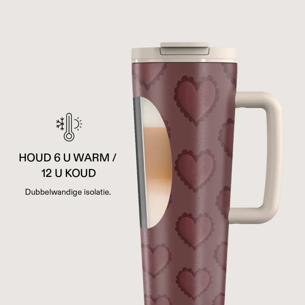 Loveholic - EasyGrip reisbeker