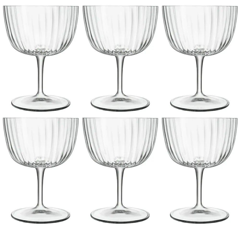 Luigi Bormioli Cocktailglazen - Drankglazen - Speakeasies - 270 ml - 6 Stuks