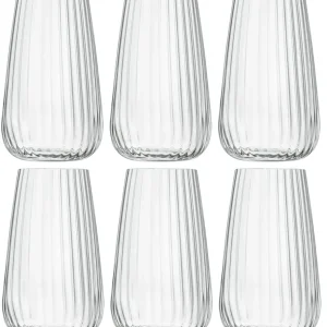 Luigi Bormioli Longdrinkglazen - Waterglazen - Cocktailglazen - Speakeasies - 570 ml - 6 Stuks