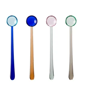 Lyngby Glas Glass lepels Torino 18 cm - 4 stuks Assorti