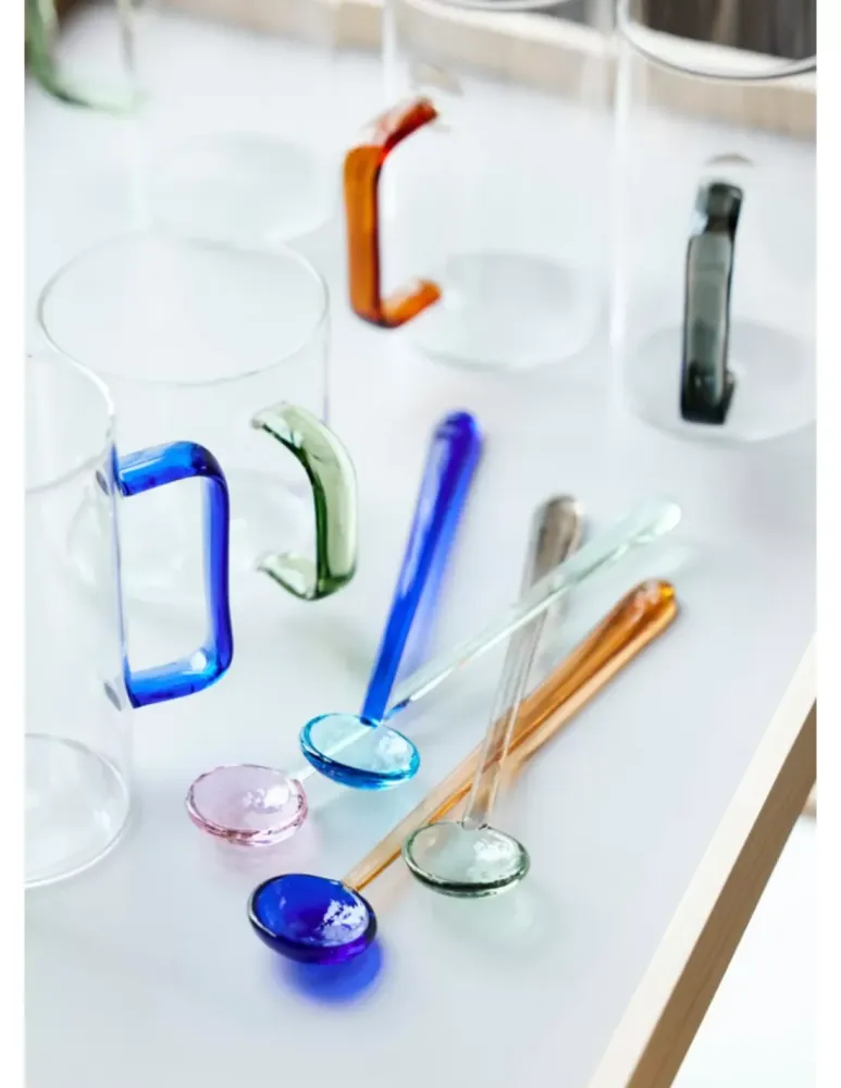 Lyngby Glas Glass lepels Torino 18 cm - 4 stuks Assorti