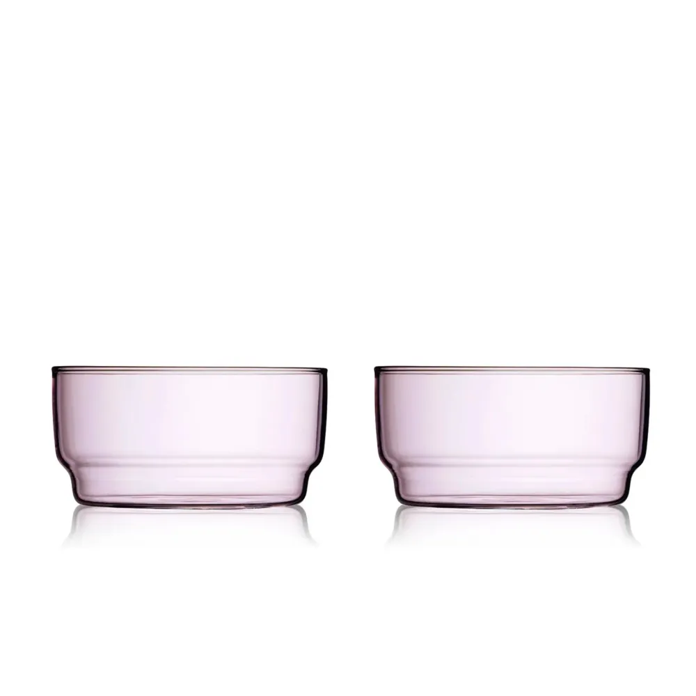 Lyngby Glas Torino Kom Roze D12 2 st.