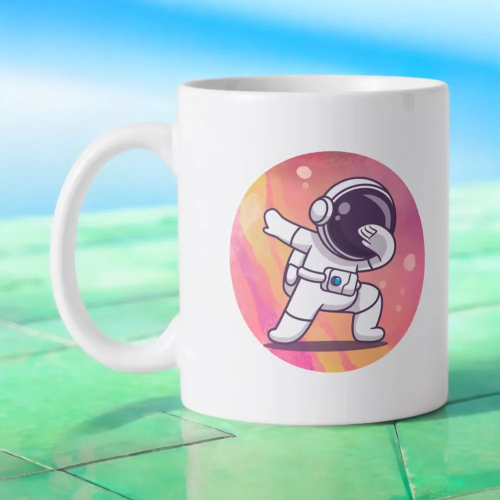 SpaceMan Mok/Beker 350ml Macey's Candles & Decorations
