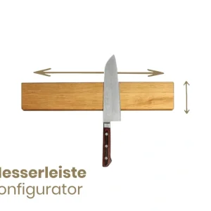 Magnetische messenleiste op maat - configurator