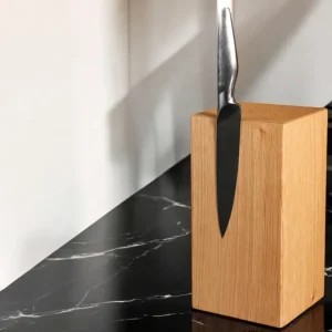 Magnetische monolithische messenblok van eik