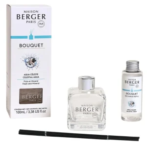 Maison Berger Geurstokjes Cube - Celestial Aqua - 100 ml