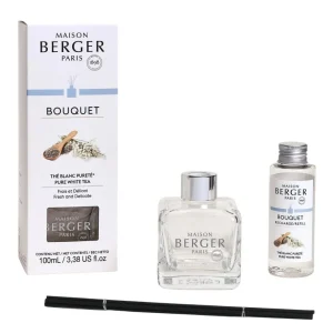 Maison Berger Geurstokjes Cube - Pure White Tea - 100 ml