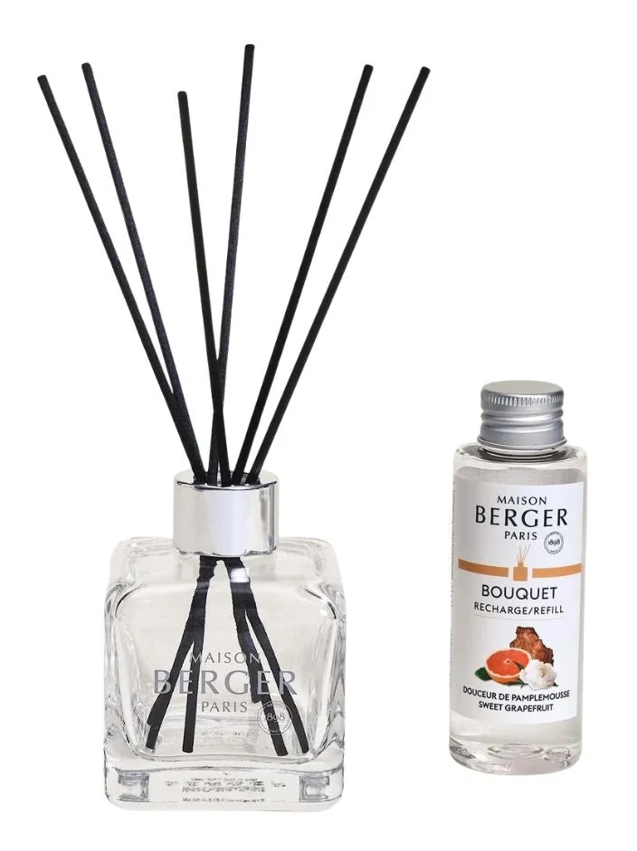 Maison Berger Geurstokjes Cube - Sweet Grapefruit - 100 ml