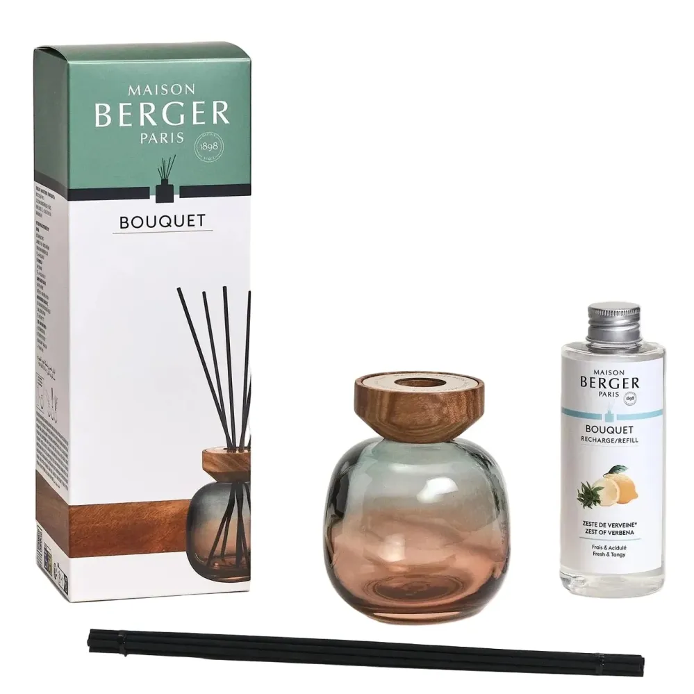 Maison Berger Geurstokjes Wood - Zest Verbena - 180 ml