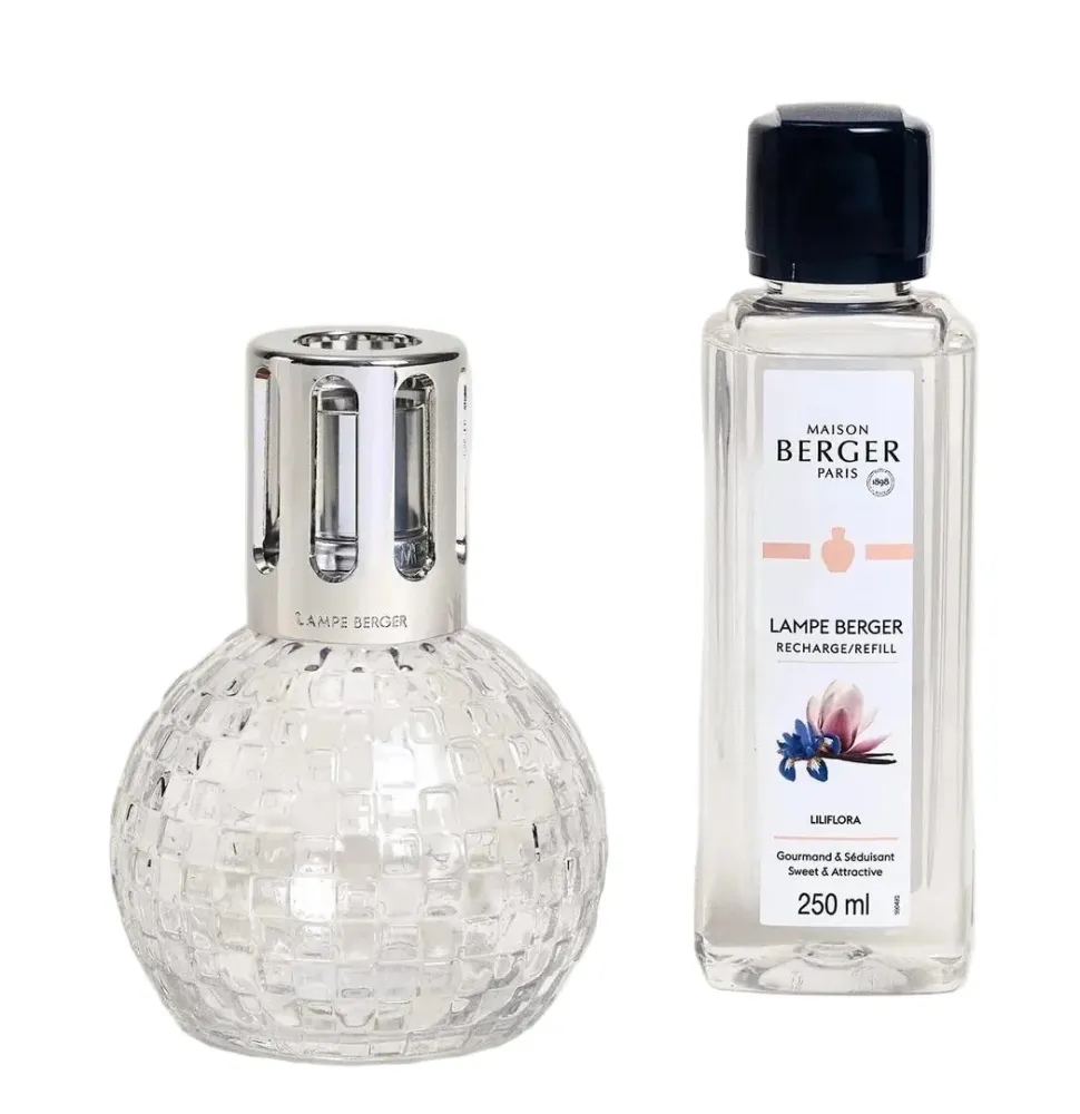 Maison Berger Giftset - Geurbrander - Disco Transparente