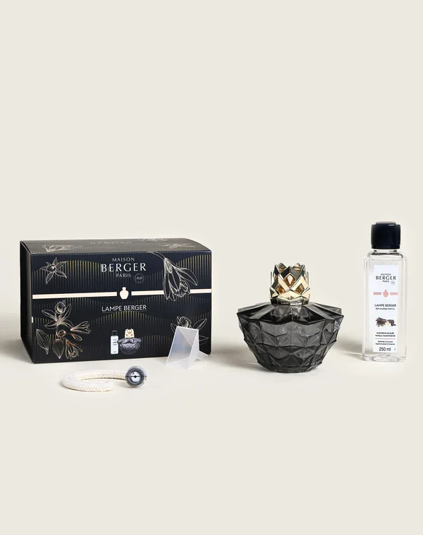 Maison Berger Giftset - Geurbrander Splendeur Vanillée / Vanilla Magnificence - Zwart - 250 ml