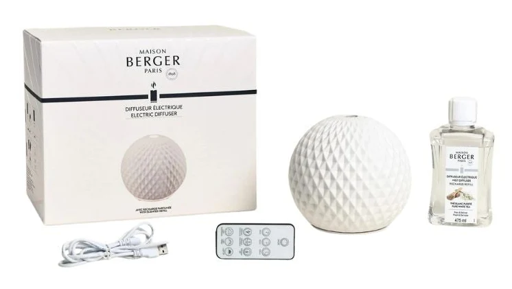 Maison Berger Mistdiffuser Sphère - Pure White Tea