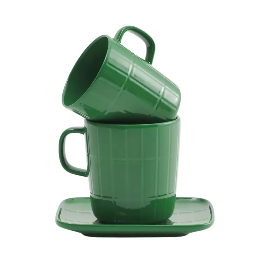 Marimekko Oiva Tiiliskivi Bord Groen 15/12