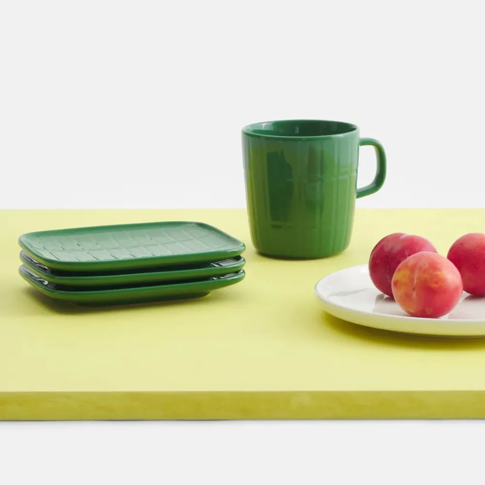 Marimekko Oiva Tiiliskivi Bord Groen 15/12