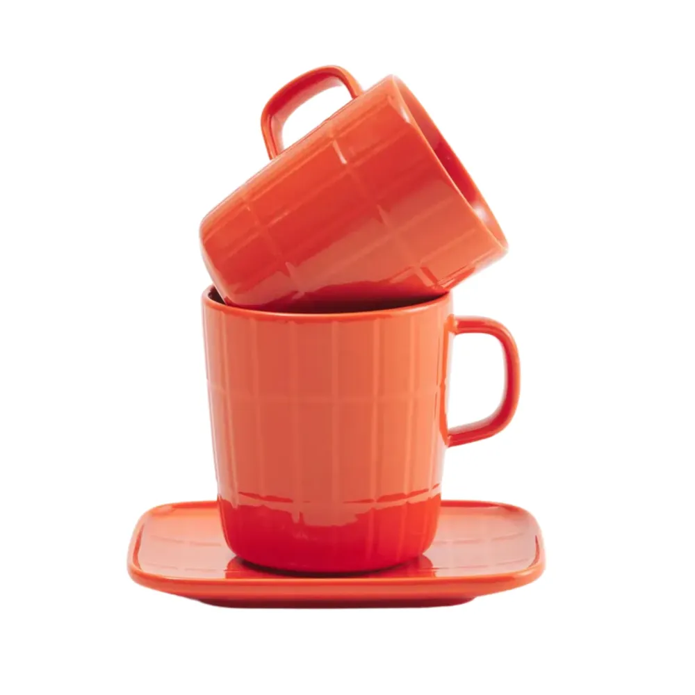 Marimekko Oiva Tiiliskivi Bord Oranje 15/12