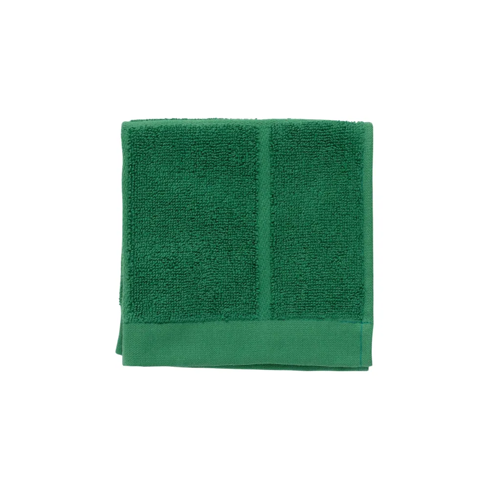 Marimekko Tiiliskivi Mini Handdoek Groen 30/30