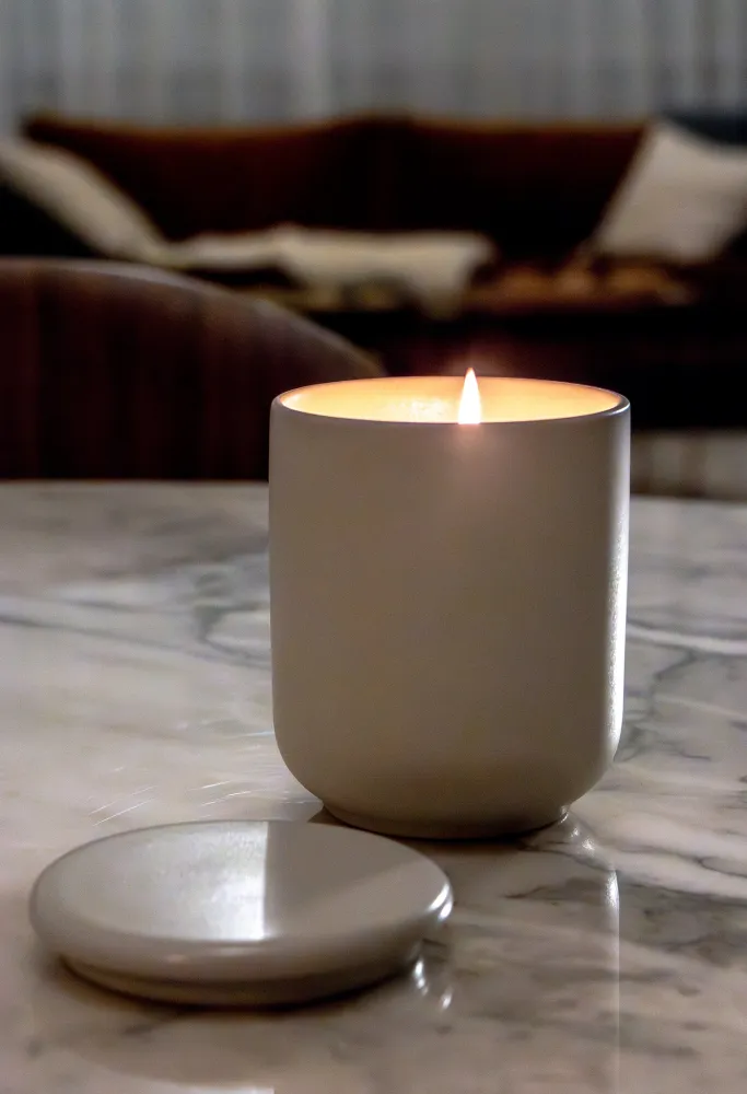 Matriks Fragrances Geurkaars Keramiek Oakwood Embers 270 g