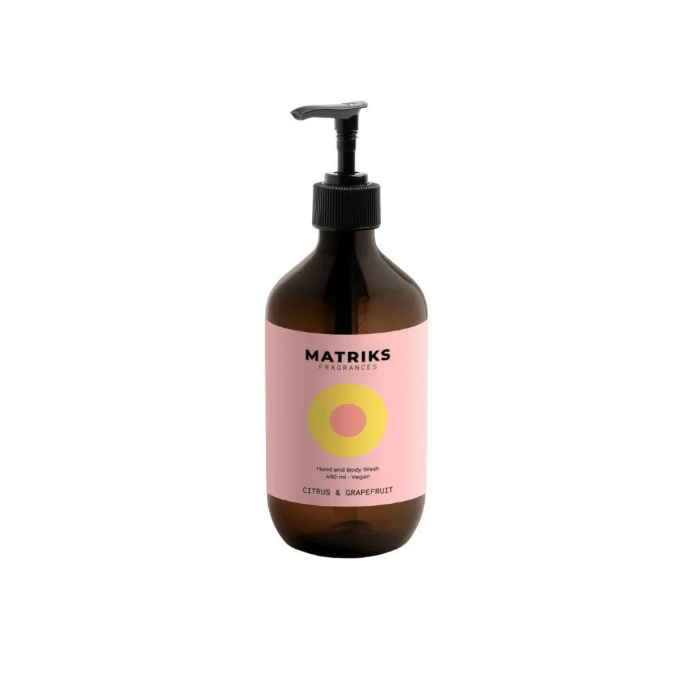 Matriks Fragrances Hand & Body Wash Citrus & Grapefruit 490 ml