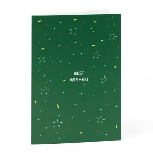 Matriks Kerst- en Nieuwjaarskaart Best Wishes!