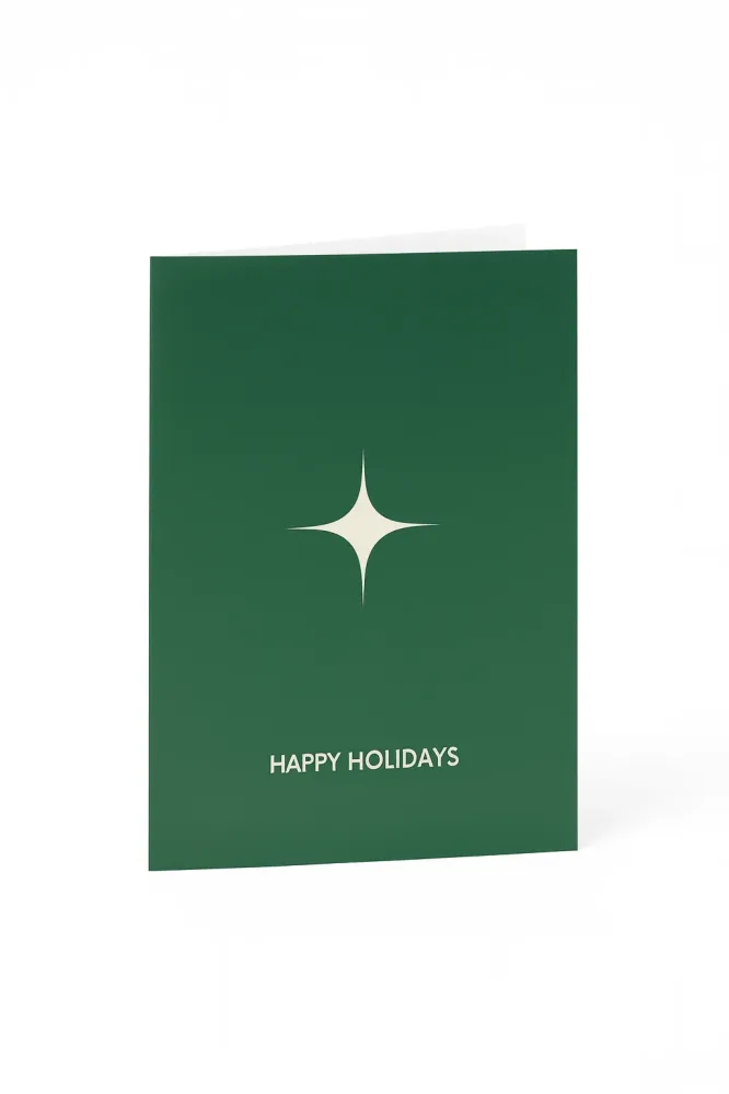 Matriks Kerst- en Nieuwjaarskaart Happy Holidays