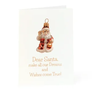 Matriks Kerstkaart Dear Santa, ...