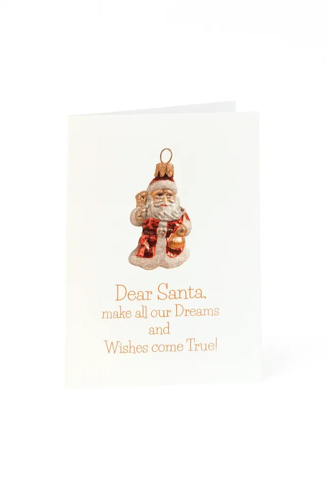 Matriks Kerstkaart Dear Santa, ...