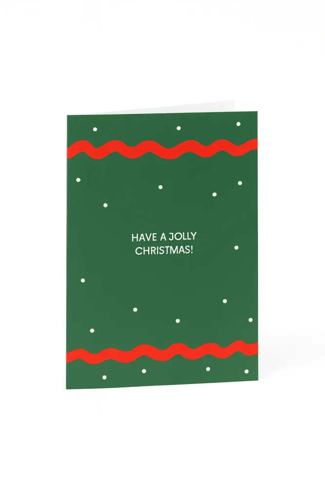 Matriks Kerstkaart Have Jolly Christmas!