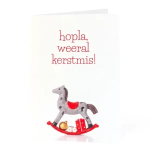 Matriks Kerstkaart Hopla Weeral Kerstmis!