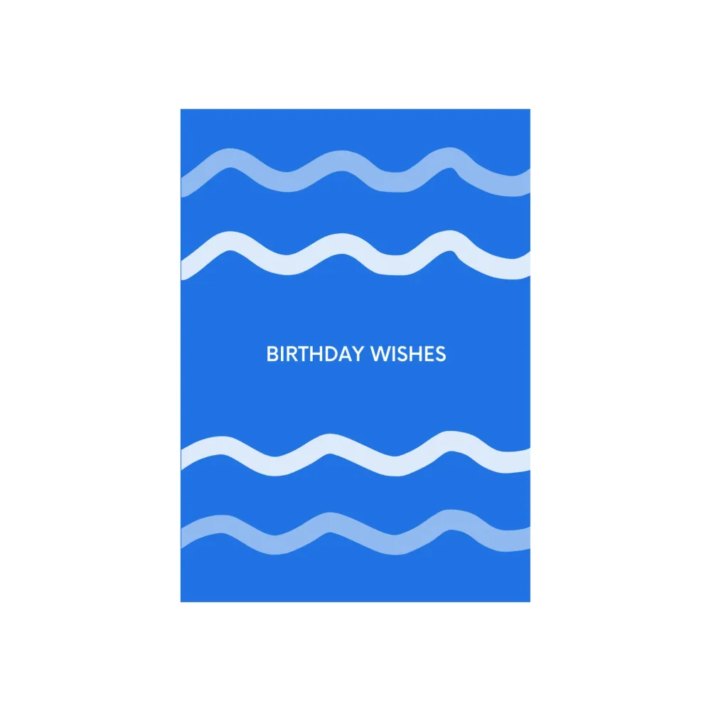 Matriks JL Postkaart Birthday Wishes Dubbel